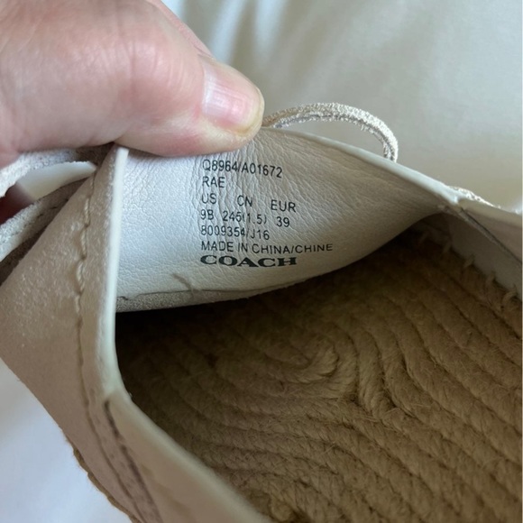 Coach Rae Espadrilles NWT - Picture 8 of 10